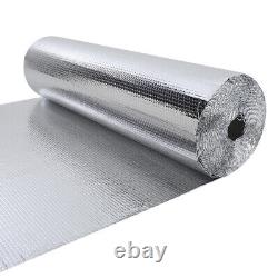10-50M Double Bubble Roll Foil Insulation Shed Commercial Floor Wall Roof PRO UK