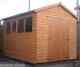 10x10 Wooden Workshop Garage Fully T&g Shed Store 10ft X 10ft Apex Or Pent Roof