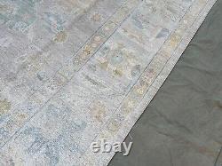 10x13.3 ft Oushak Muted Faded Distressed Afghan Turkish Moroccan Large Area Rug