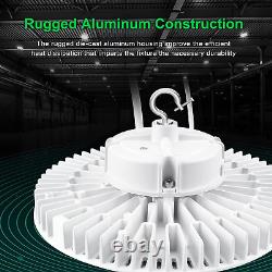 150W High Bay LED Light UFO Lighting 21,000Lm Output IP65 Waterproof Dimmable