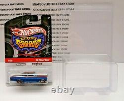 2010 HOT WHEELS PHILS GARAGE BLUE'66 CHEVY NOVA With AUTOGRAPHED CARD, RARE