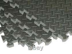 20mm Thick Interlocking Floor Mats Tiles Gym Garage Soft Protect equipment mat