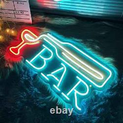 24 x 11 Beer Bar Neon Signs Led Lights Club Party Store Wall Decor