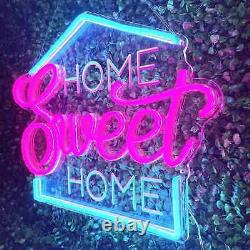 24 x 18 Home Sweet Home Neon Signs Led LightsClub Party Store Wall Decor