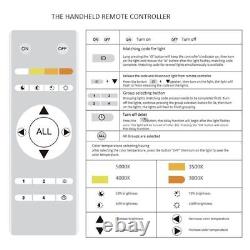 2P 2X2 LED Flat Panel Ceiling CCT Dimmable Remote Control Ultra-Thin Light