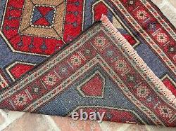2.8x4.9 Vintage Tribal Handmade Afghan Baluchi Oriental Turkmen Bedroom Wool Rug