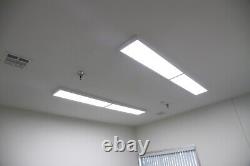 2 PK 1X4 LED Flat Panel Light Remote Control 3000k-5000k Dimmable Office Troffer