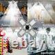 2pcs LED Light Bulb 150W 15000ml Home Office Store Indoor Outdoor Silver