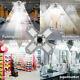 2pcs Led Light Bulb 150w 15000ml Home Office Store Indoor Outdoor Silver