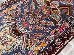 3.1x4.8 Handmade Afghan FINE Quality Geometric Baluchi Turkmen Tribal Wool Rug