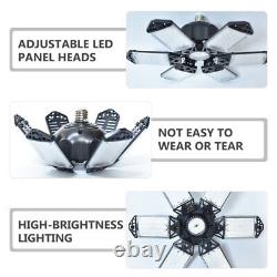 3 Count Ceiling Fan Lights Pvc Camping Tent LED Garage