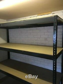 4 Shelf Racking, Garage, Store, warehouse Racking good condition (Listing A)