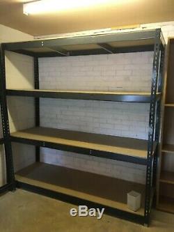 4 Shelf Racking, Garage, Store, warehouse Racking good condition (Listing B)