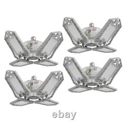 4pack LED Light Bulb Foldable Ceiling Fixture Lights 150W Store Outdoor