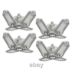 4pack LED Light Bulb Foldable Ceiling Fixture Lights 150W Store Outdoor