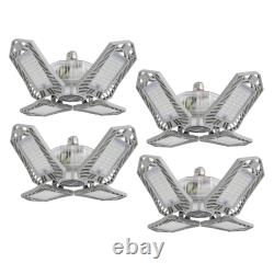 4pcs LED Light Bulb Foldable Lights 150W Industrial Style Home Office Store