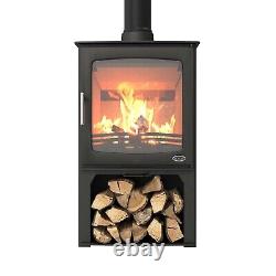 5kW wood burner stove fire Defra Exempt Hazelwood Log Box Log Store Ecodesign