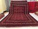 6.7x10 Large Afghan Oriental Turkmen Waziri Kunduz Old Authentic Handmade Carpet