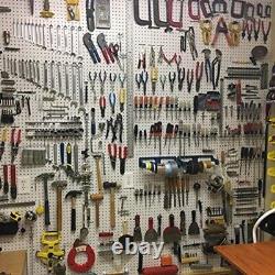 81x Pegs Set For PegBoard Peg Board Slat Wall Hook Garage Store Storage Hanger
