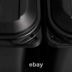 82 Qt. Weather Tight Store-It-All Storage Bin in Black (Pack of 4)