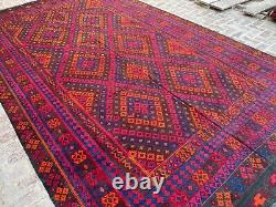 9.3x17 Large Afghan Luxurious Persian 10x17 Oriental Living Room Bedroom Carpet