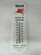 Advertising Mobil Oil Store Shop Garage Tin Thermometer M-131