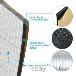 Aluminium Foil Self-adhesive Foam Sound Proof Insulation Heat Reflective Mat Pad