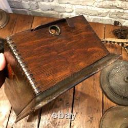 Antique Wooden Box Gramophone Antique Store Fixtures Garage us Plant Victoria