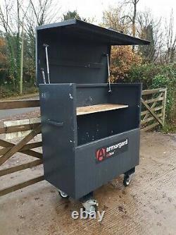 ArmorGard Oxbox Site Store tool box van garage complete with key £300+vat E15