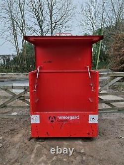 Armorgard Flambank Site Store safe tool box van vault garage c/w Key £375+vat A9