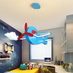Baby Room Clothing Store Playground Aircraft LED Dimmable Chandelier Lighting