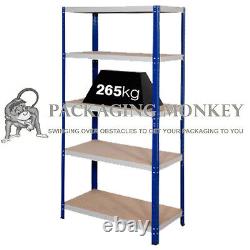 Bays Of Heavy Duty Industrial Warehouse Storage Shelving Racking 875kg 1325kg