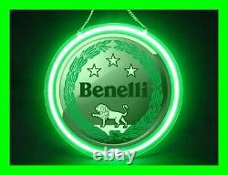 Benelli Bike Tool Shop Parts Store Garage For Display Advertising Neon Sign