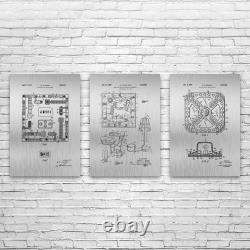 Board Game Posters Set of 3 Toy Store Decor Boardgame Art Game Room Decor