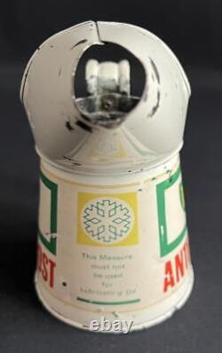 Bp Anti Frost Anti Freeze Vintage Pint Oil Pourer Jug Garage Advertising Tin Can