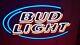 Bud Light Plastic Led Neon Sign. Great For Man Cave Or Garage Or Store Front