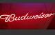 Budwiser Plastic Led Neon Sign. Great For Man Cave, Garage Or Store Front