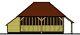 Ch2hal 2-bay Oak Frame Garage Building/cart Lodge Kit Side Aisle/log Store