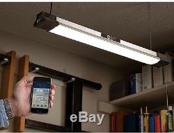 Ceiling Recessed Fluorescent Shop Light LED Bluetooth Speaker Home Garage Store