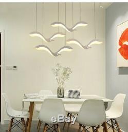 Clothing Store Restaurant Light Furniture Store Acrylic Birds LED Pendent Lamp