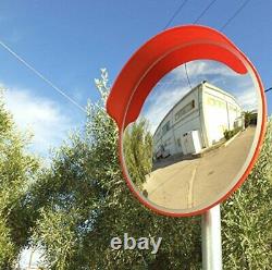 Convex Traffic Mirror 18 for Driveway Garage and Warehouse Safety or Store a