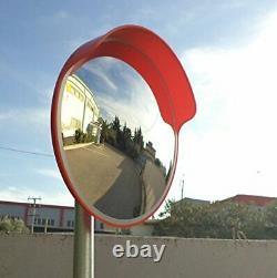 Convex Traffic Mirror 18 for Driveway, Garage and Warehouse Safety or Store and