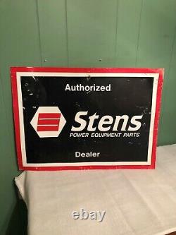 Cool Tin Metal Sign Stens Mechanic Power Tools Equipment Toolbox Garage Shop