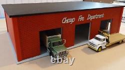 Custom 1/64 Scale 3 Bay Garage/Station/Office/Store/Firehouse