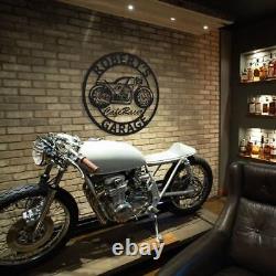 Custom Cafe Racer Signs Personalized Motorcycle Named Wall Art Decor Bike Art