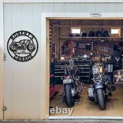 Custom Cafe Racer Signs Personalized Motorcycle Named Wall Art Decor Bike Art