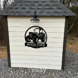 Custom Papas Garage Workshop Sign Personalized Man Cave Name Wall Metal wall Art