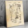 Doll Construction Canvas Print Toy Lover Gift Toy Store Art Play Room Art