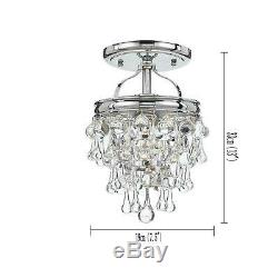 European style Restaurant Coffee Clothing Store LED Crystal Ceiling Lamp Light