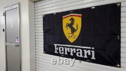 Ferrari Flag P331 Garage Miscellaneous Goods Usa In-Store Decoration